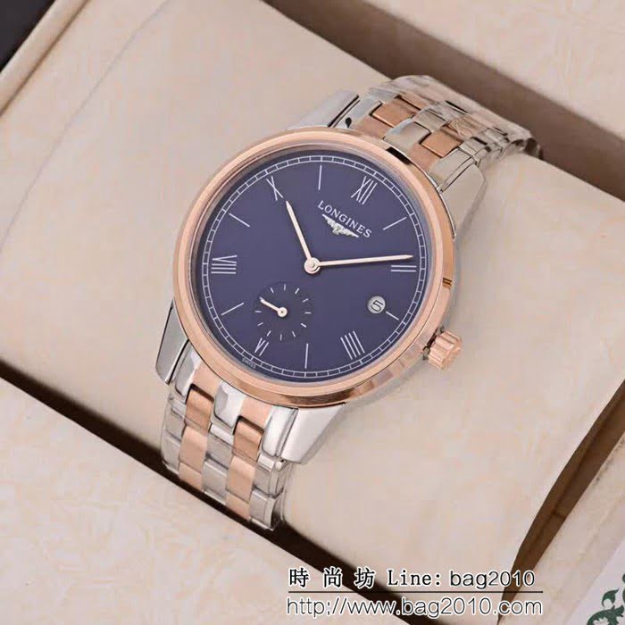 LONGINES浪琴 最新款式 全自動機械機芯 精品男士腕表 WSS1343